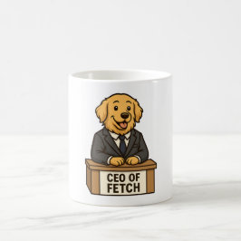 Mug Funny Golden Retriever dans un design de chien de