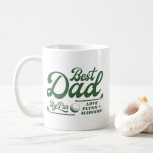 Mug Funny Golfer meilleur papa par pair   FÊTE DES PÈR