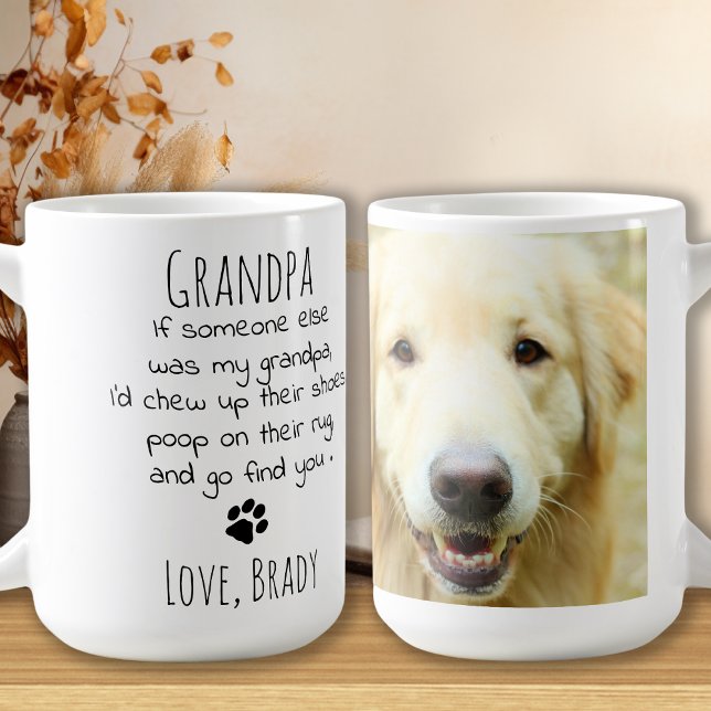 Mug Funny Grand-chien chien grand-père animal de compa (Créateur téléchargé)