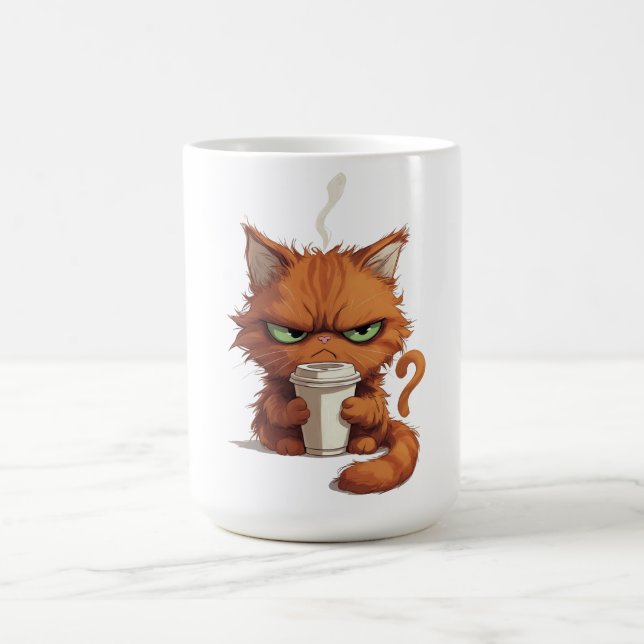 Mug Funny Grumpy Cat  (Centre)