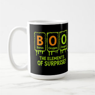 Mug Funny Halloween Boo Elements Science Surprise Cade