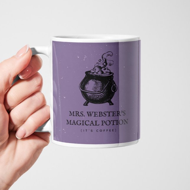 Mug Funny Halloween potion magique violet (Créateur téléchargé)