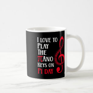 Mug Funny Happy Piano Music Sur Pi Day