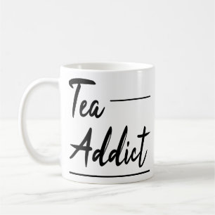 Mug Funny Humour Tea Cite Cadeau : Addict au thé