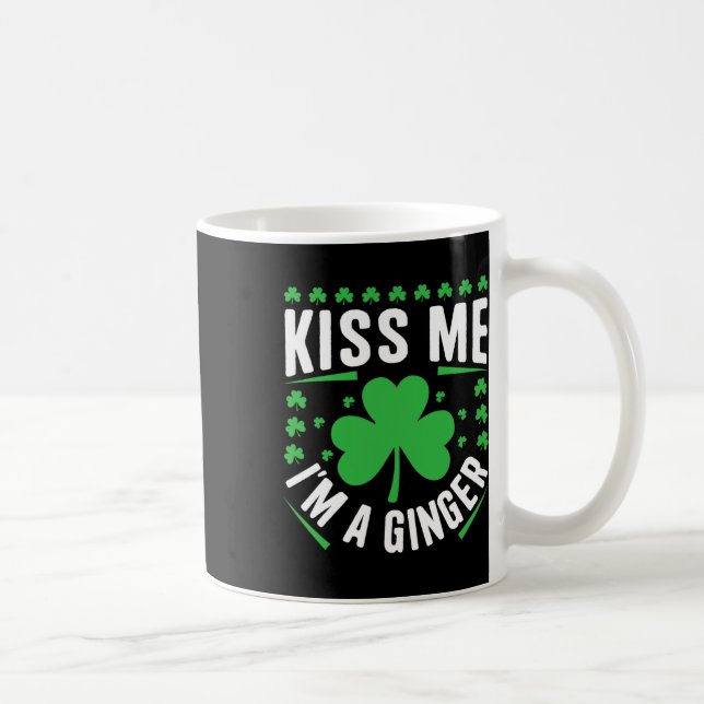 Mug Funny Kiss Me I'm A Ginger Irish Family St Patrick (Droite)