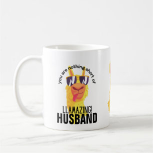 Mug FUNNY LLAMA Vous êtes Extraordinaire MARI PAPA BOY