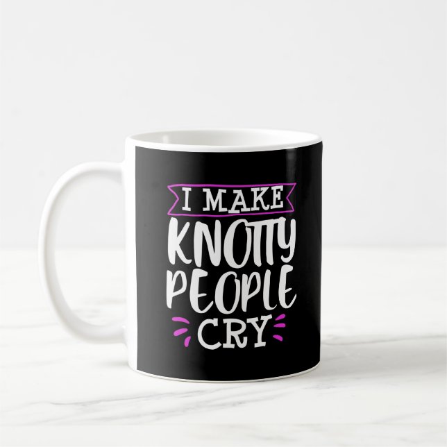 Mug Funny Massage Therapist Masseuse Knotty Graduation (Gauche)