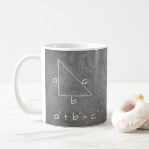 Mug Funny Math Algebra Pythagore Theorem Geek