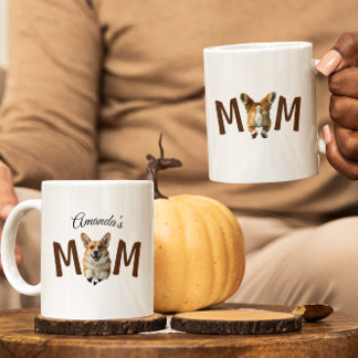 Mug Funny moderne mignon chiot Corgi maman chien