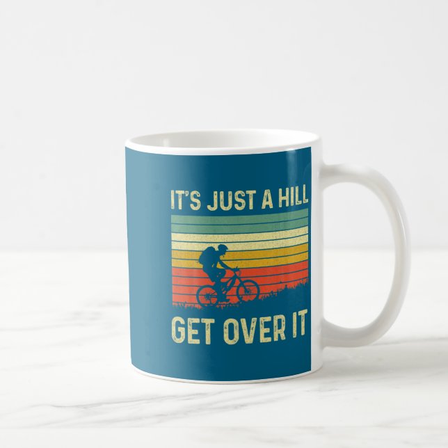 Mug Funny Mountain Biking Design For Men Women Trail R (Droite)