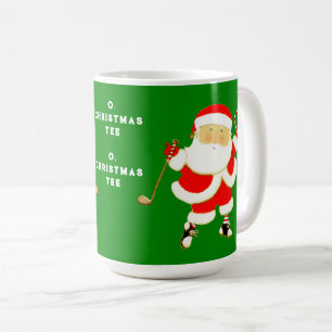 Mug Funny Noël de golf
