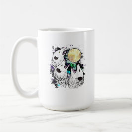 Mug Funny Opossum Moon Cute Screaming Possum