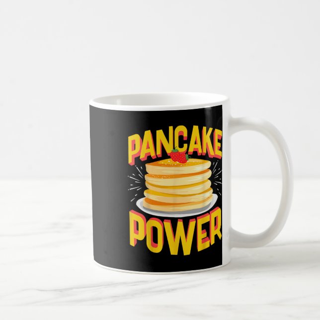 Mug Funny Pancake Power (Droite)