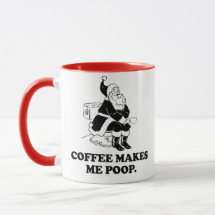 Mug Funny Père Noël Café Noël