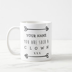 Mug Funny personnalisé - Clown