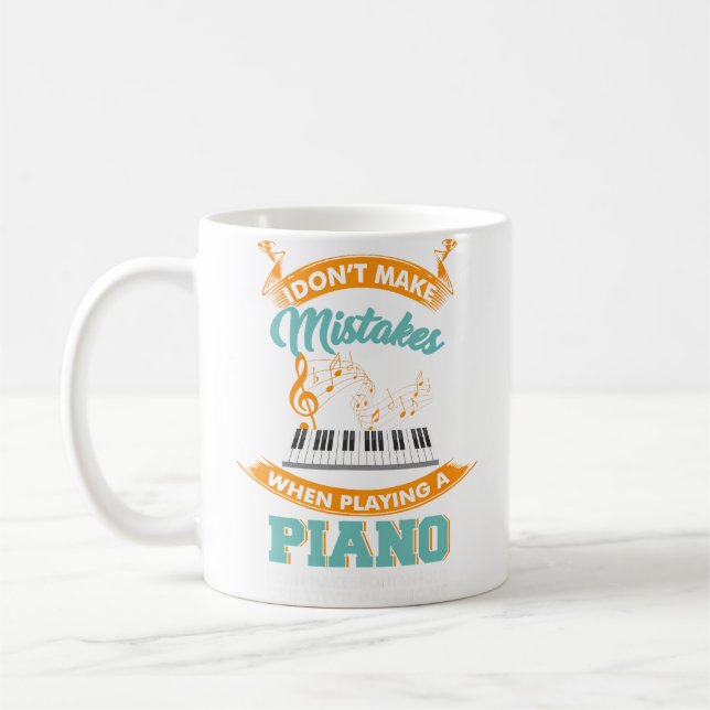 Mug Funny Piano Outfit For A Piano Player (Gauche)