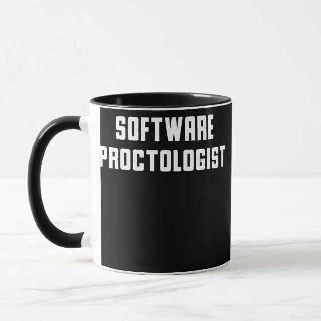 Mug Funny Programmer Logiciel Ingénieur principal IT (Gauche)
