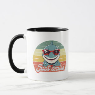 Mug Funny requin invitation vous sourire