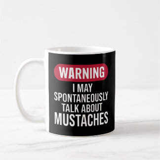 Mug Funny Retro Warning I May Spontaneously Talk About