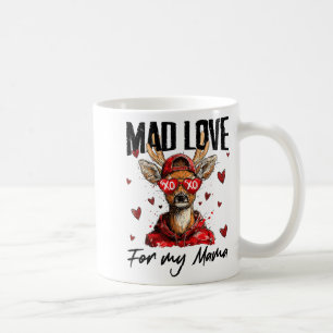 Mug Funny Saint-Valentin Amour Fou Pour Ma Maman Biche