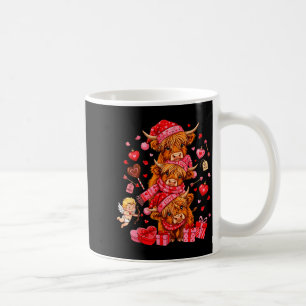 Mug Funny Saint-Valentin Amoureux de Vache Highland Xo