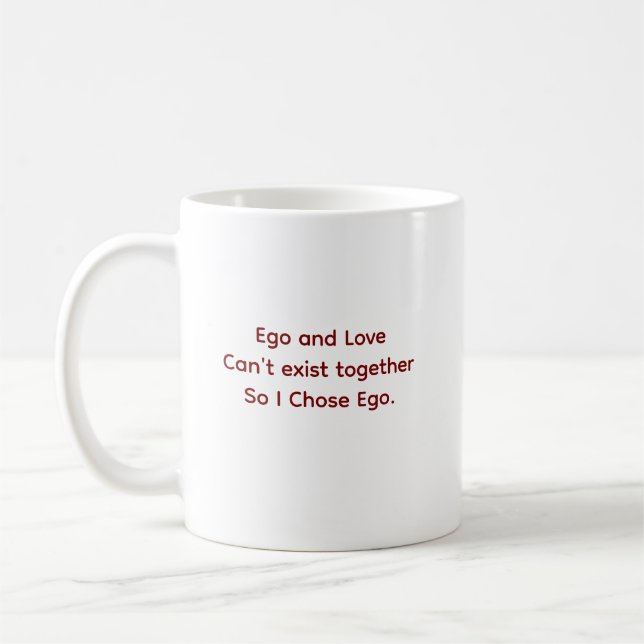 Mug Funny Sarcastic Quotes Customized Your Own Tea (Gauche)