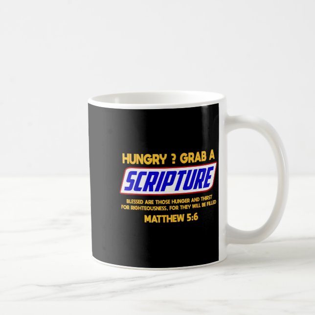 Mug Funny Scripture , Bible Verse, Famous Scriptures,  (Droite)