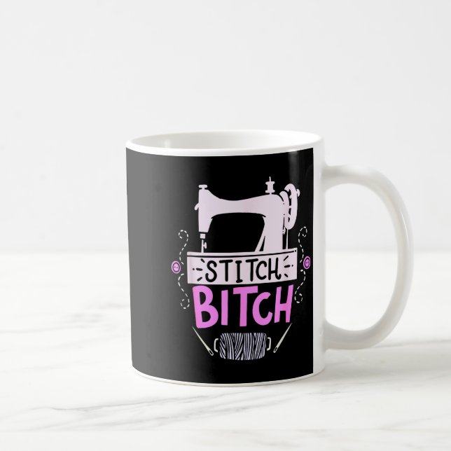 Mug Funny Sewing Quilting Gift  (Droite)