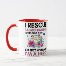 Funny Sewing Quote Vintage Floral Sewing Machine