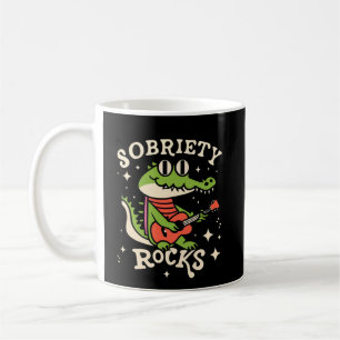 Mug Funny Sobriety Rocks, Sober Date & Custom Name