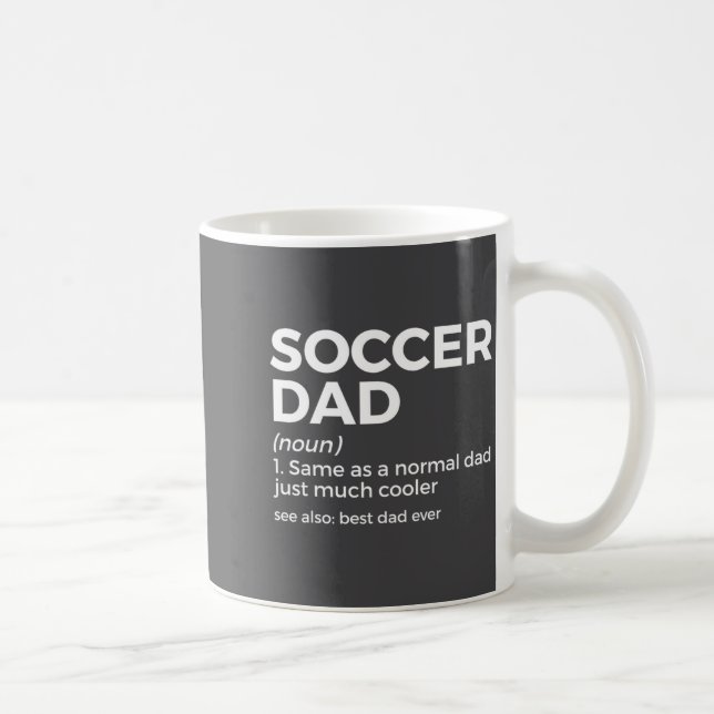 Mug Funny Soccer Dad Definition For Mens Soccer Playe  (Droite)