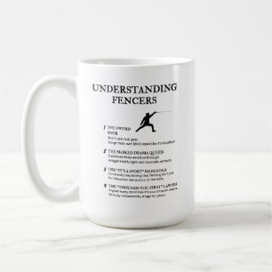 Mug Funny Swordplay Humour pour les fans de clôtures