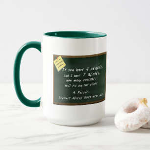 Mug Funny Teacher - Comment je vois les problèmes de 