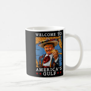 Mug Funny Trump 2025 Mexique Taco Bienvenue à l'Amériq