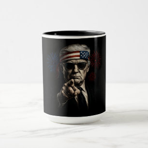 Mug Funny Trump Golfe Des USA Amérique 2025 4 juillet