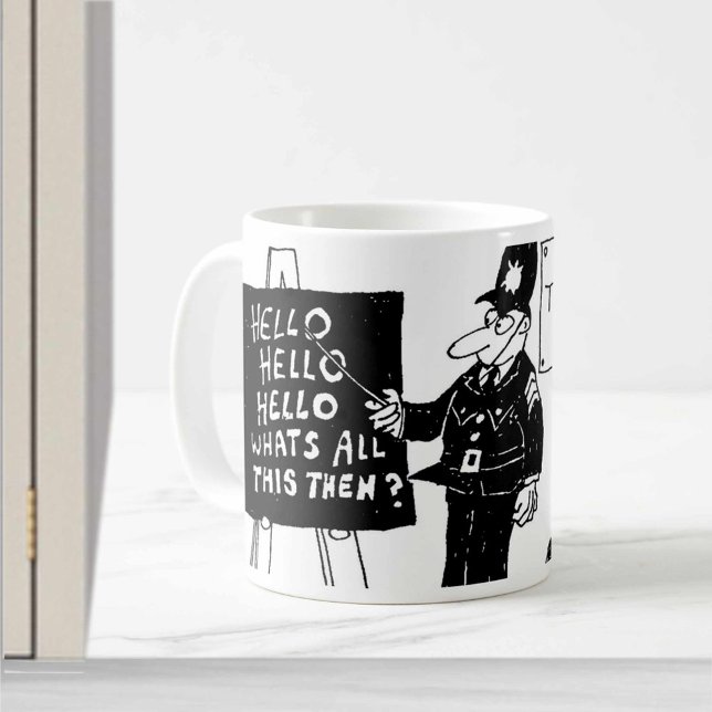 Mug Funny UK Police Training School (Créateur téléchargé)