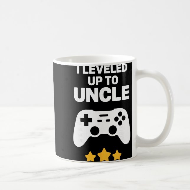 Mug Funny Uncle Art For Uncle Men From New Promoted To (Droite)