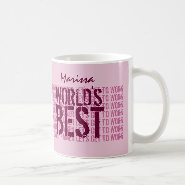 Mug Funny World's Meilleur FORMATEUR PERSONNEL S2 (Droite)