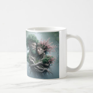 Mug fusão homem e natureza