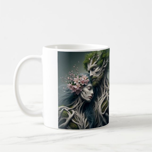 Mug fusão homem e natureza (Gauche)
