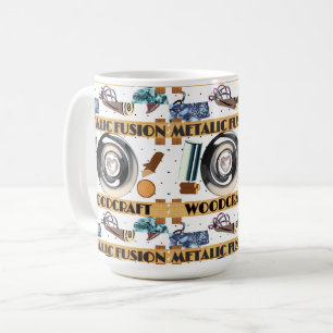 Mug Fusion métallique