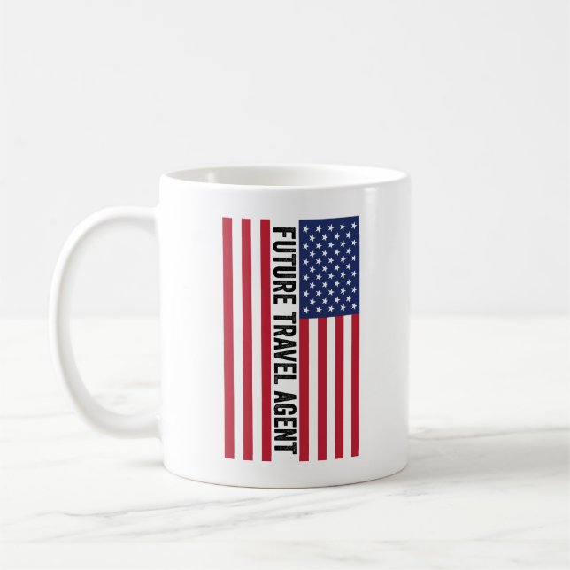 Mug Futur Agent de Voyage (Gauche)