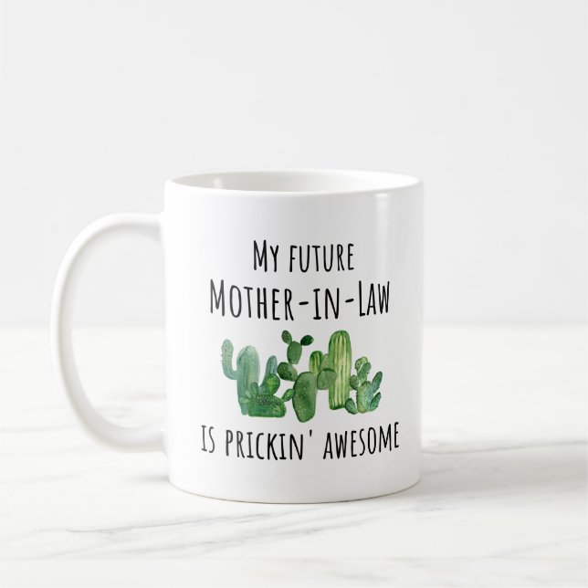 Mug Futur amusant Nouvelle Mère En Droit Idée Cadeau M (Gauche)