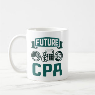 Mug Futur diplôme en comptabilité CPA