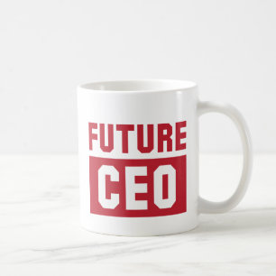 Mug Futur homme d'affaires de cadre supérieur de