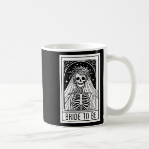 Mug Futur mariée squelette gothique carte de tarot ent