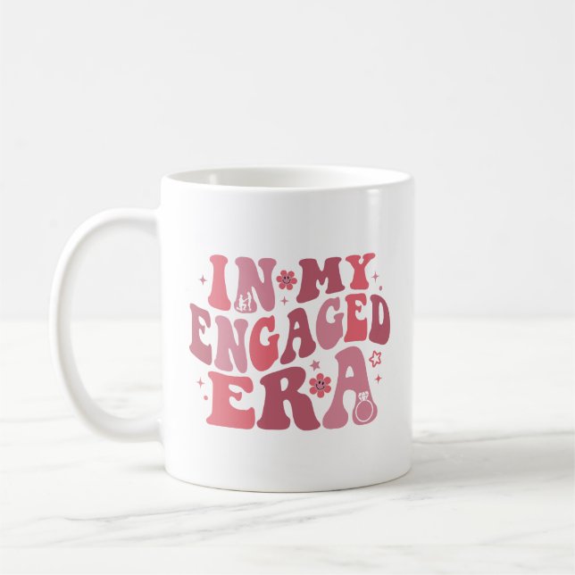 Mug Futur Mme M. D'Être Dans Mon Fiançailles Engagé De (Gauche)