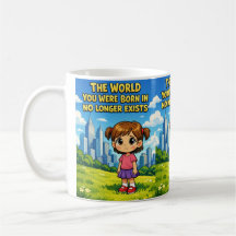 Futur vs. Passé Innocence perdue Cartoon sentiment