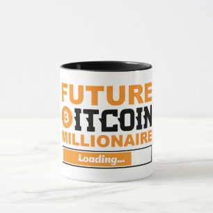 Mug Future Bitcoin millionnaire Chargement