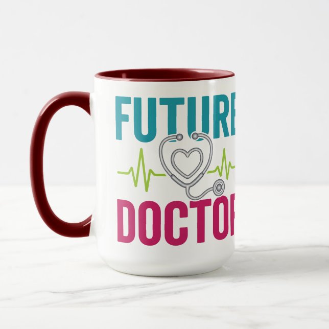 Mug Future Doctor | Cute Medical for Doctor Day (Gauche)